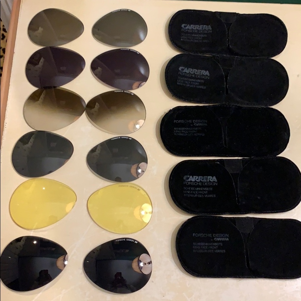 Porsche Carrera sunglass lens